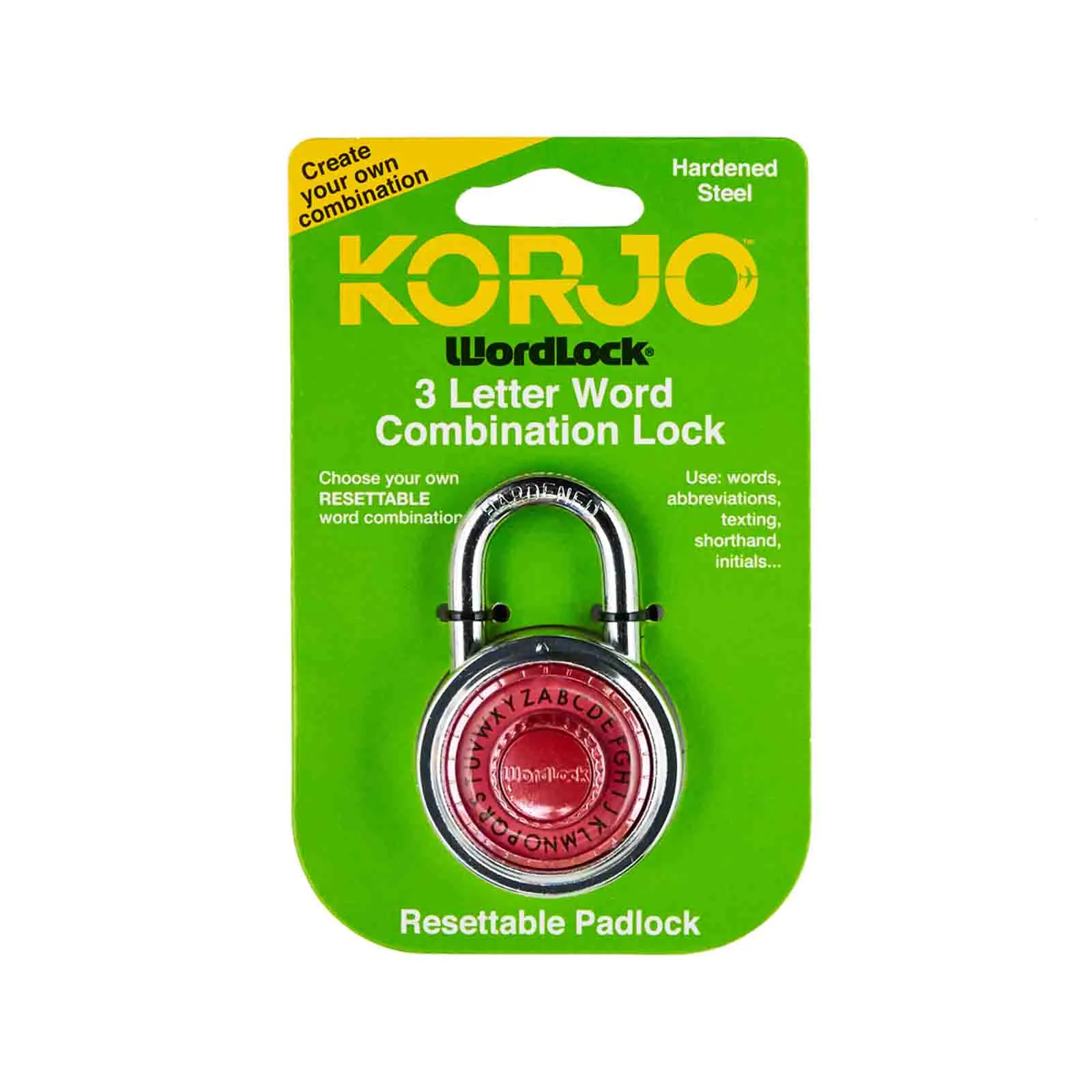 Korjo Secura Own Combination Word Lock