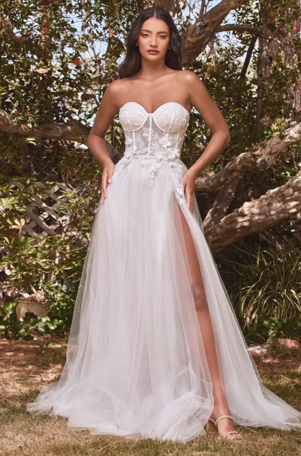 LaDivine by Cinderella Divine CB080W Wedding Gown