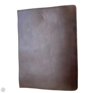 Laptop Bag Leather By Clothes Mentor, Size: Large