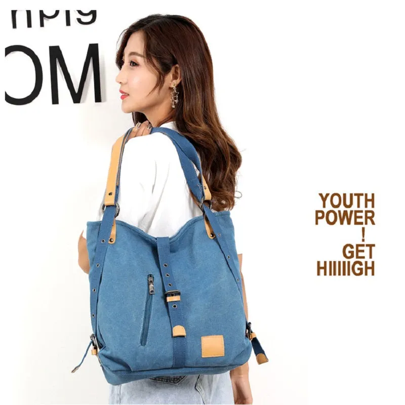 Large Capacity Canvas Handbag