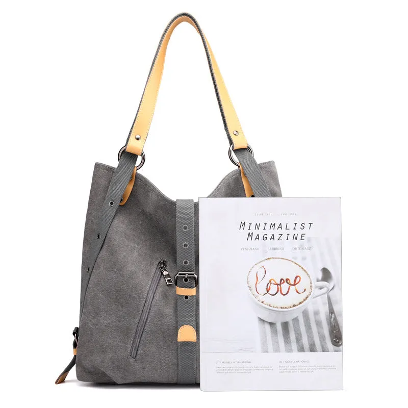Large Capacity Canvas Handbag