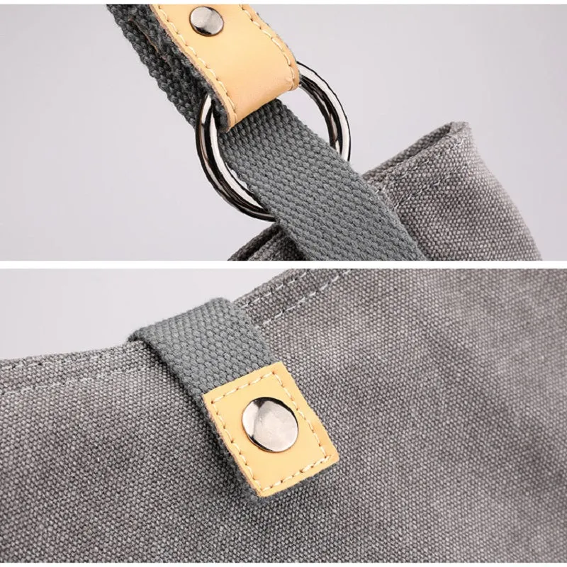 Large Capacity Canvas Handbag