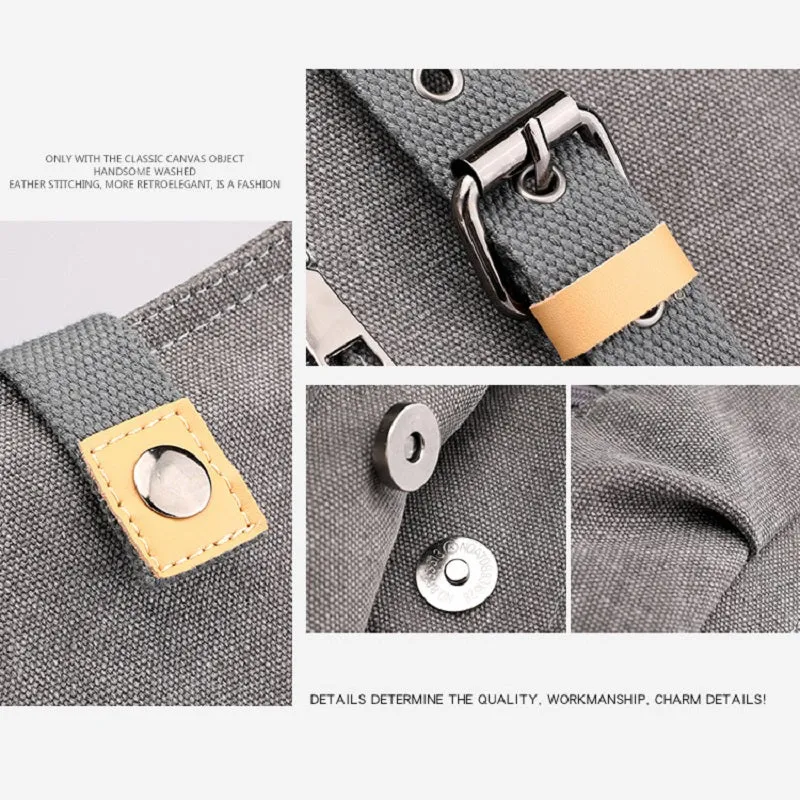 Large Capacity Canvas Handbag