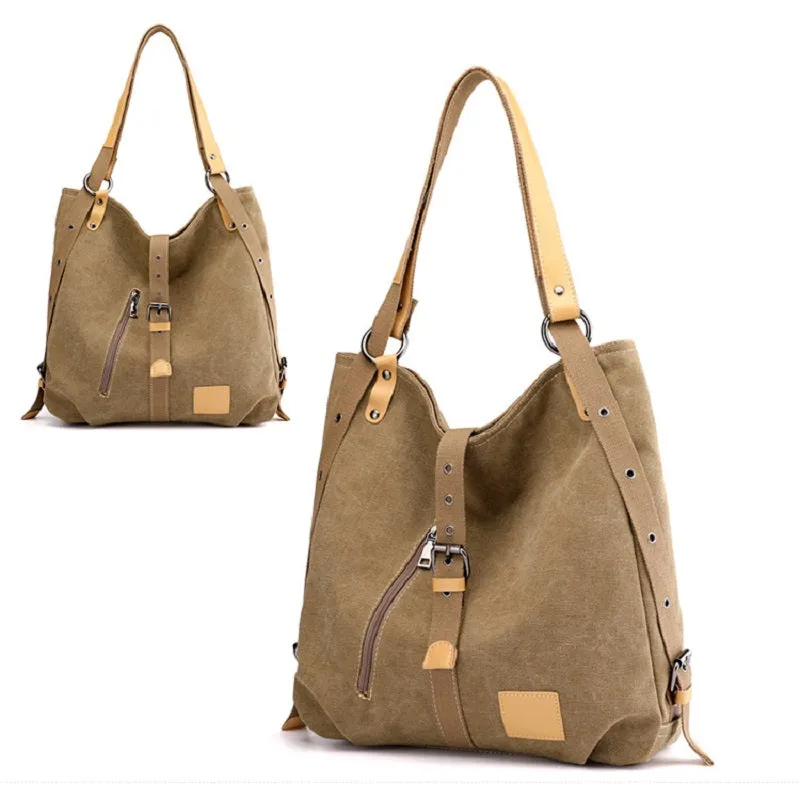 Large Capacity Canvas Handbag