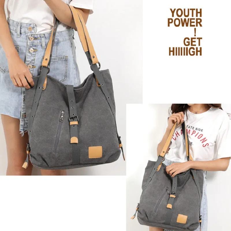 Large Capacity Canvas Handbag