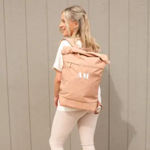 Large Lana backpack - Embroidered