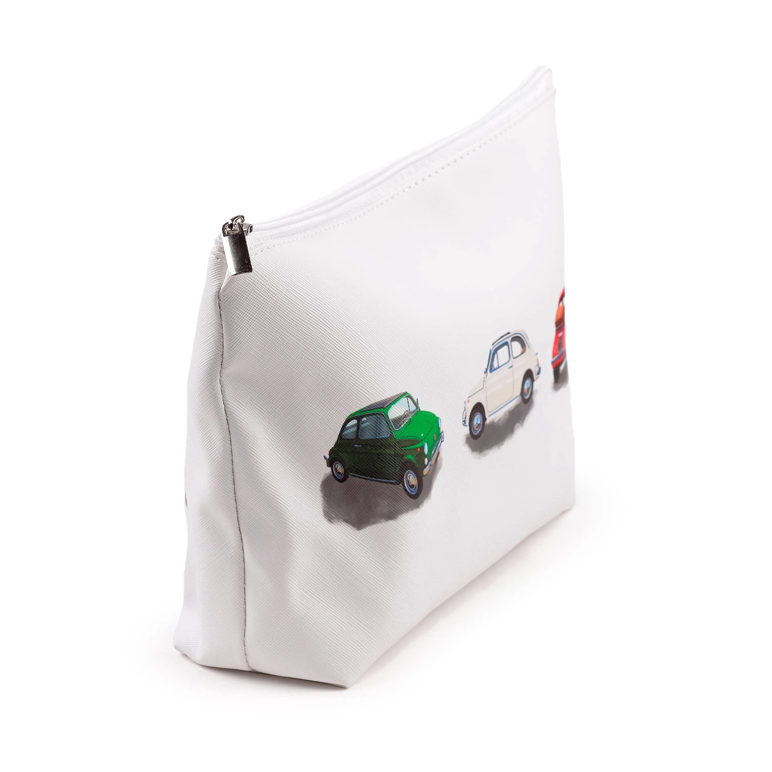 Large PVC Toiletry Makeup Wash Bag - Fiat 500