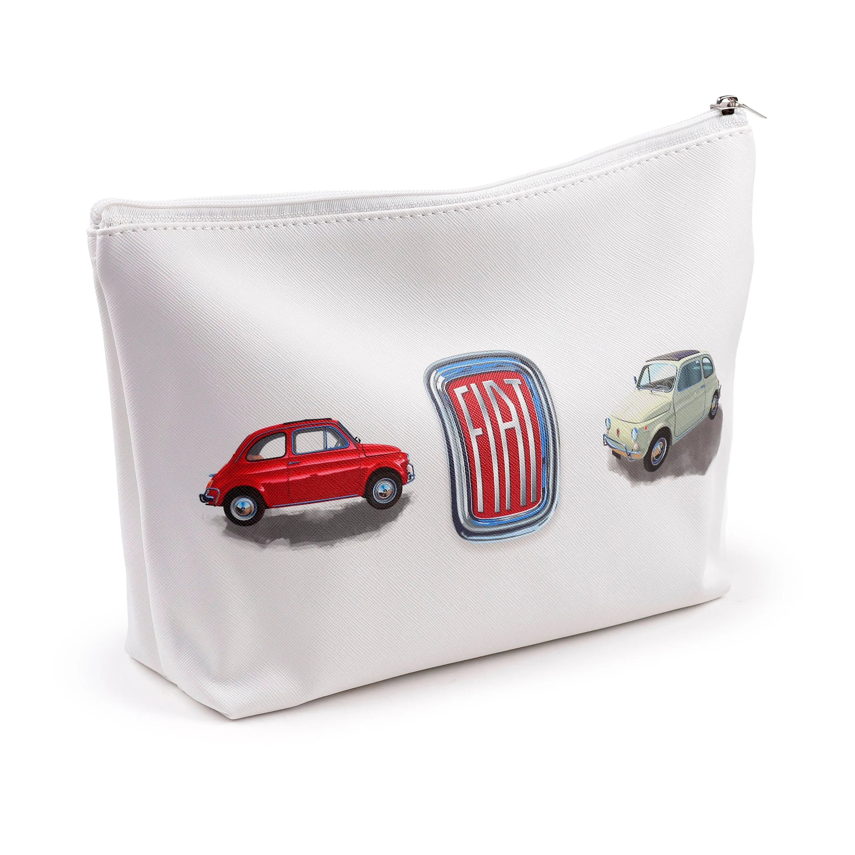 Large PVC Toiletry Makeup Wash Bag - Fiat 500