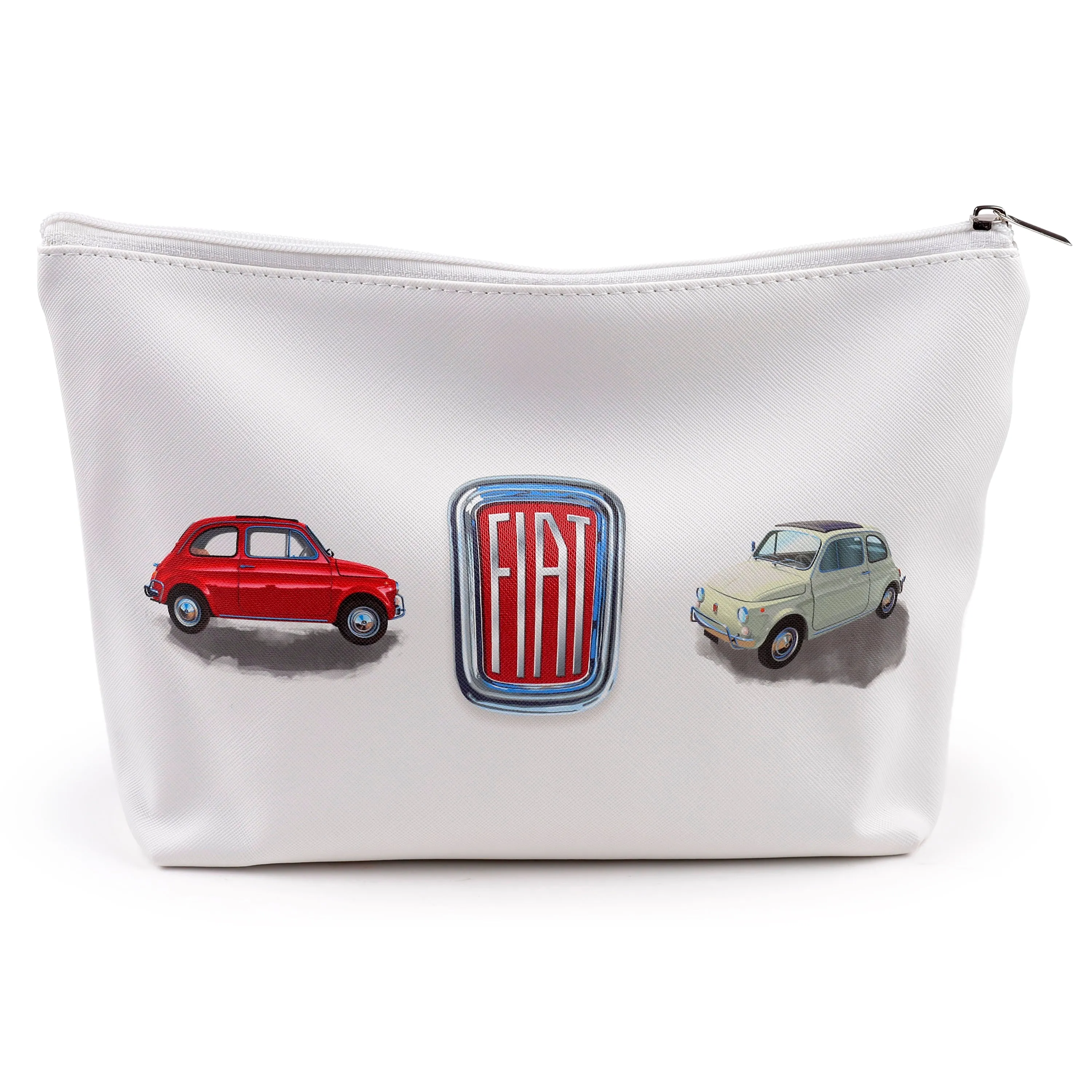 Large PVC Toiletry Makeup Wash Bag - Fiat 500