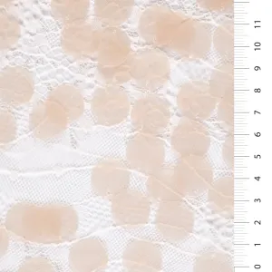 Large Size Hologram Sequin Embroidered Lace Fabric