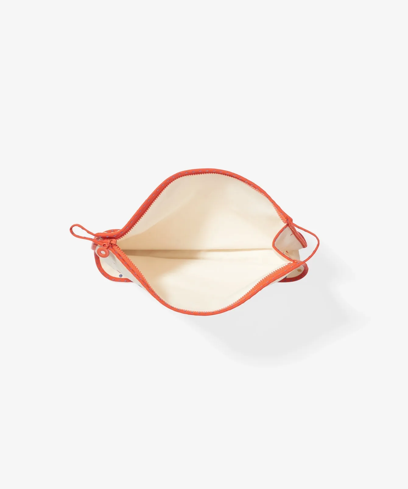 Large Zip Bag, Signature Dot