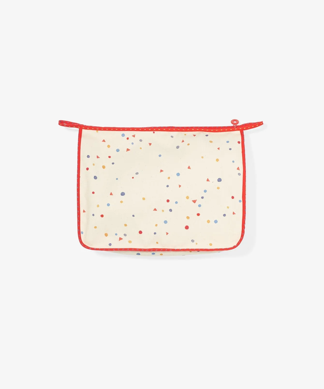 Large Zip Bag, Signature Dot