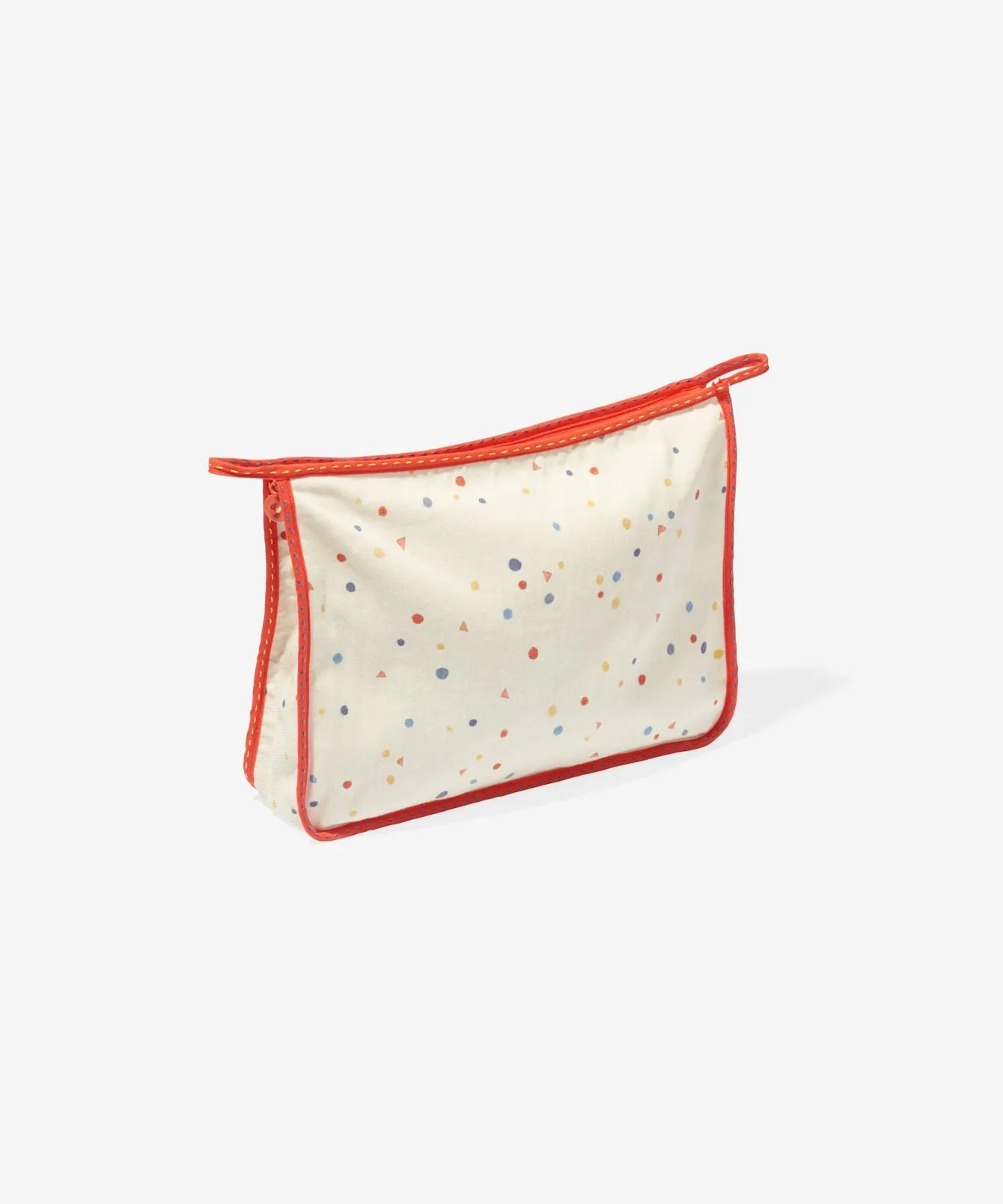 Large Zip Bag, Signature Dot
