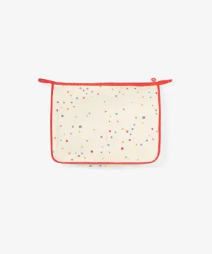 Large Zip Bag, Signature Dot