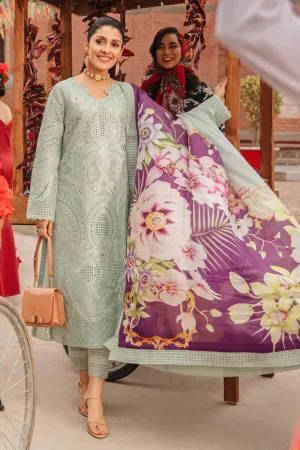 Lawn 3PC Embroidered Q267