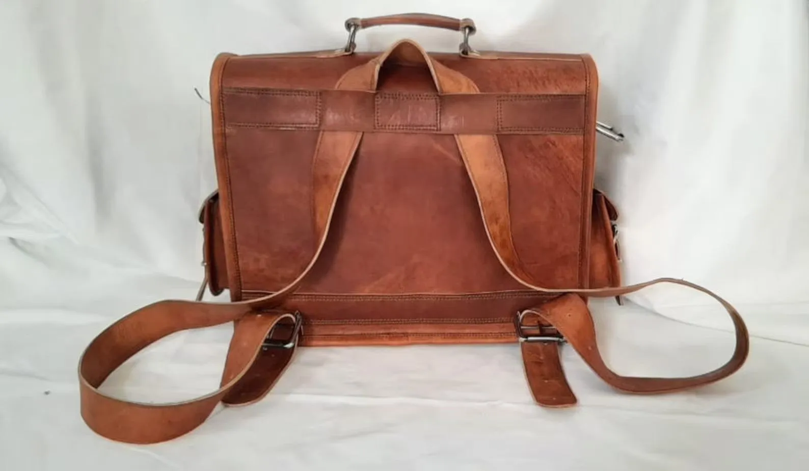 Leather Backpack , Leather Satchel bag