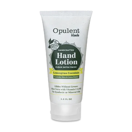 Lemongrass Essentials All Natural Travel Size Hand Lotion by Opulent Blends