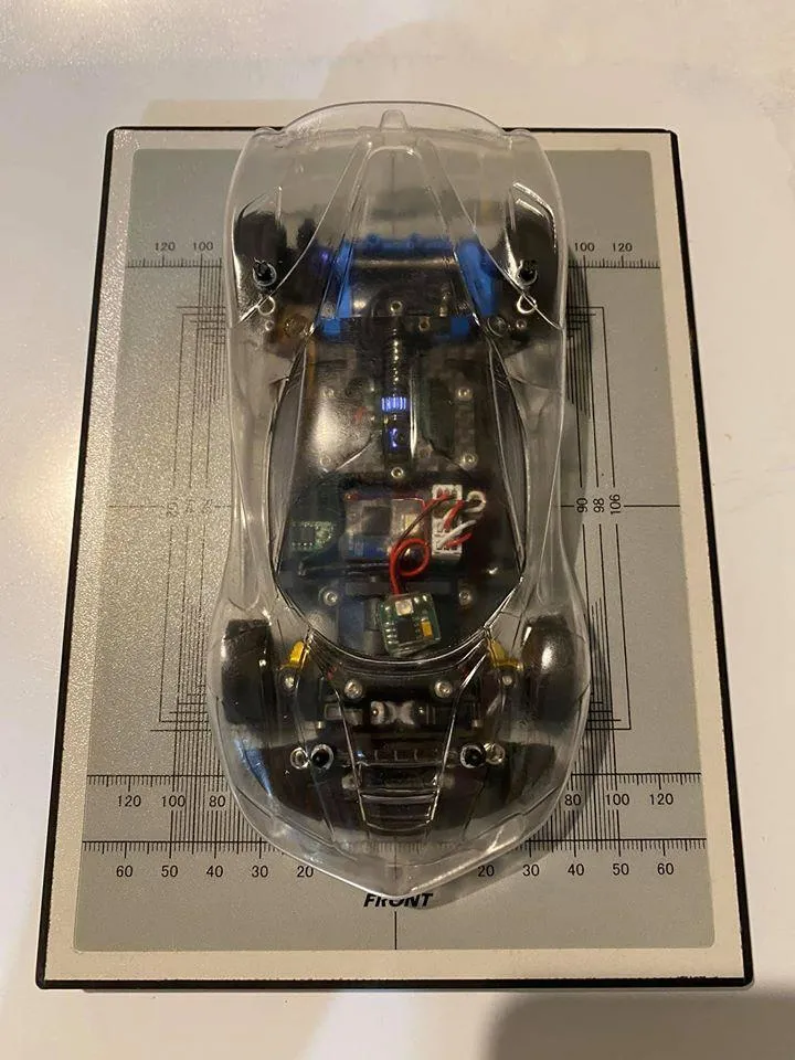 Lexan Clear RC Car Body Shell for Mini-Z Mclaren P1  98mm