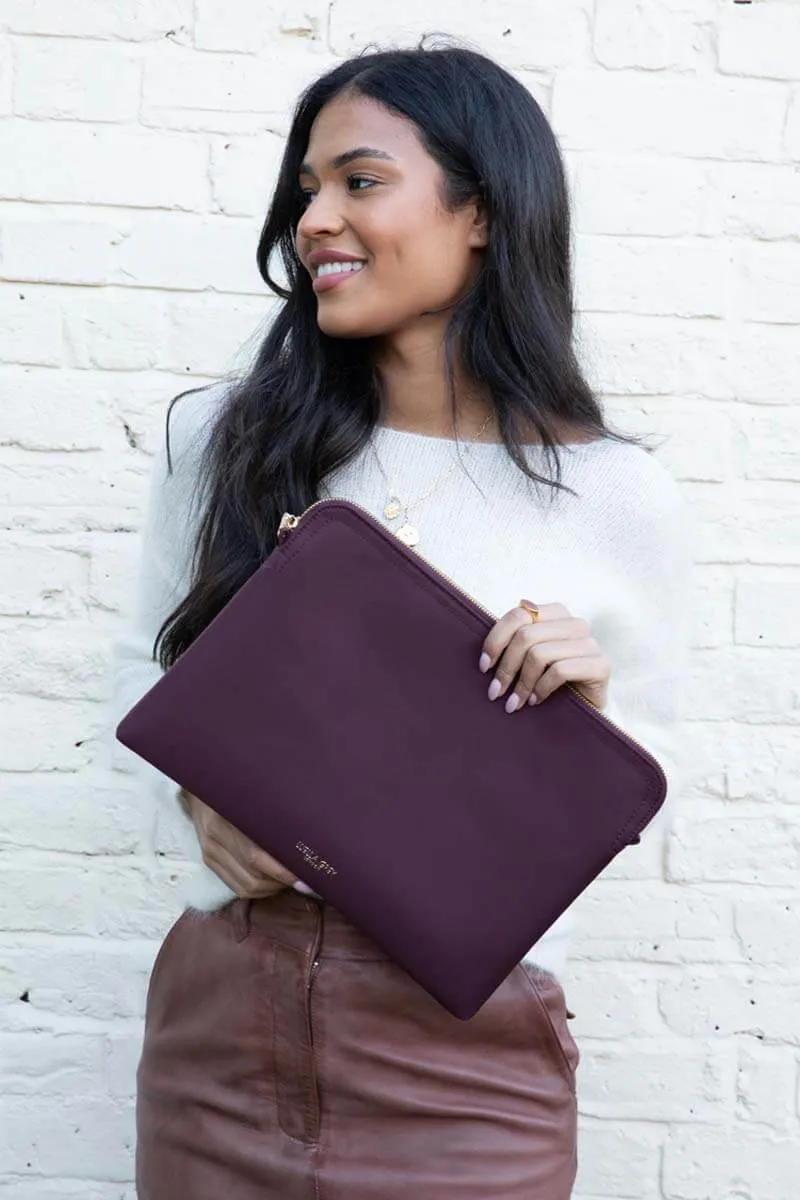 Lilianna Damson Laptop Case