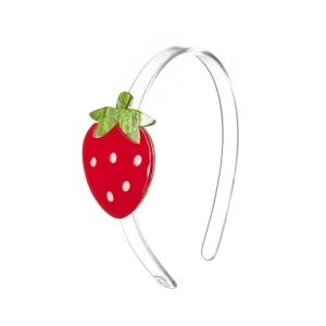 Lilies & Roses Red Strawberry Headband
