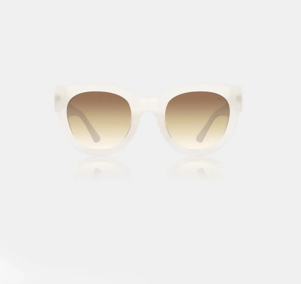 Lilly Sunglasses - Cream Bone