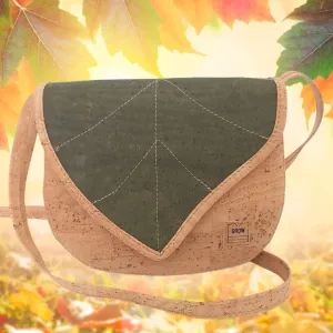 Linden Leaf Cork Bag - New Collection - Vegan and Sustainable
