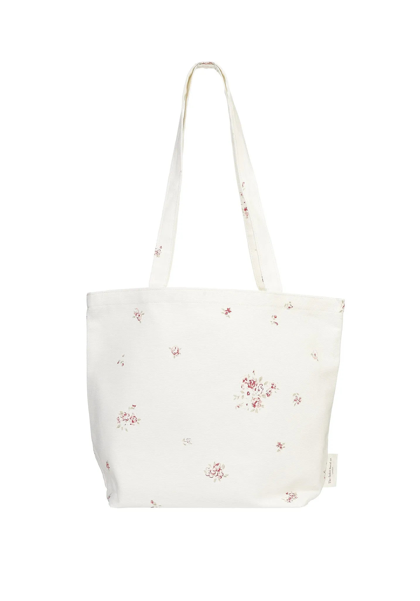 linen shopper bag - petite fleur