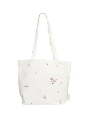 linen shopper bag - petite fleur