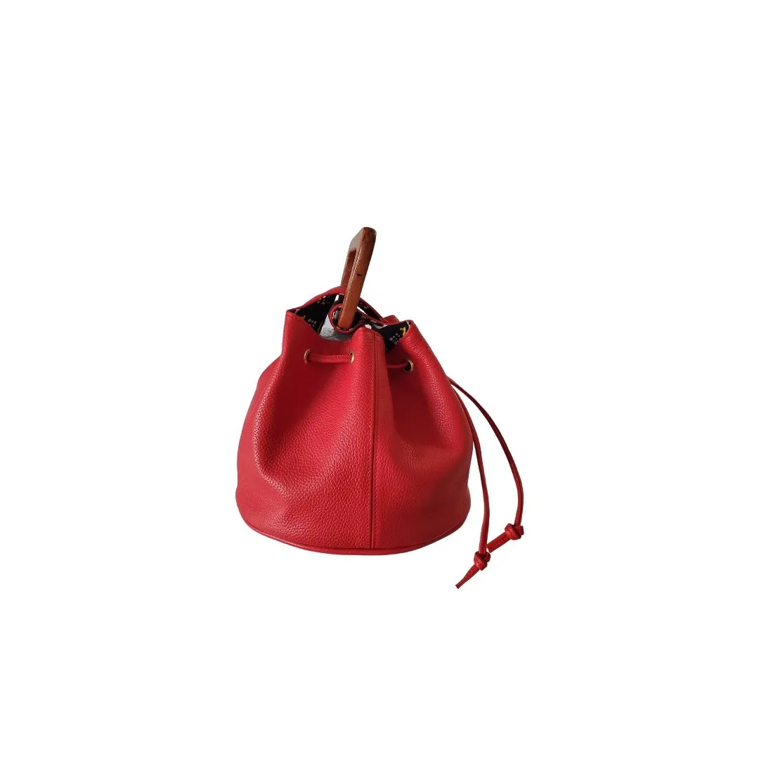 LiT Bag - All Leather Exterior - Red