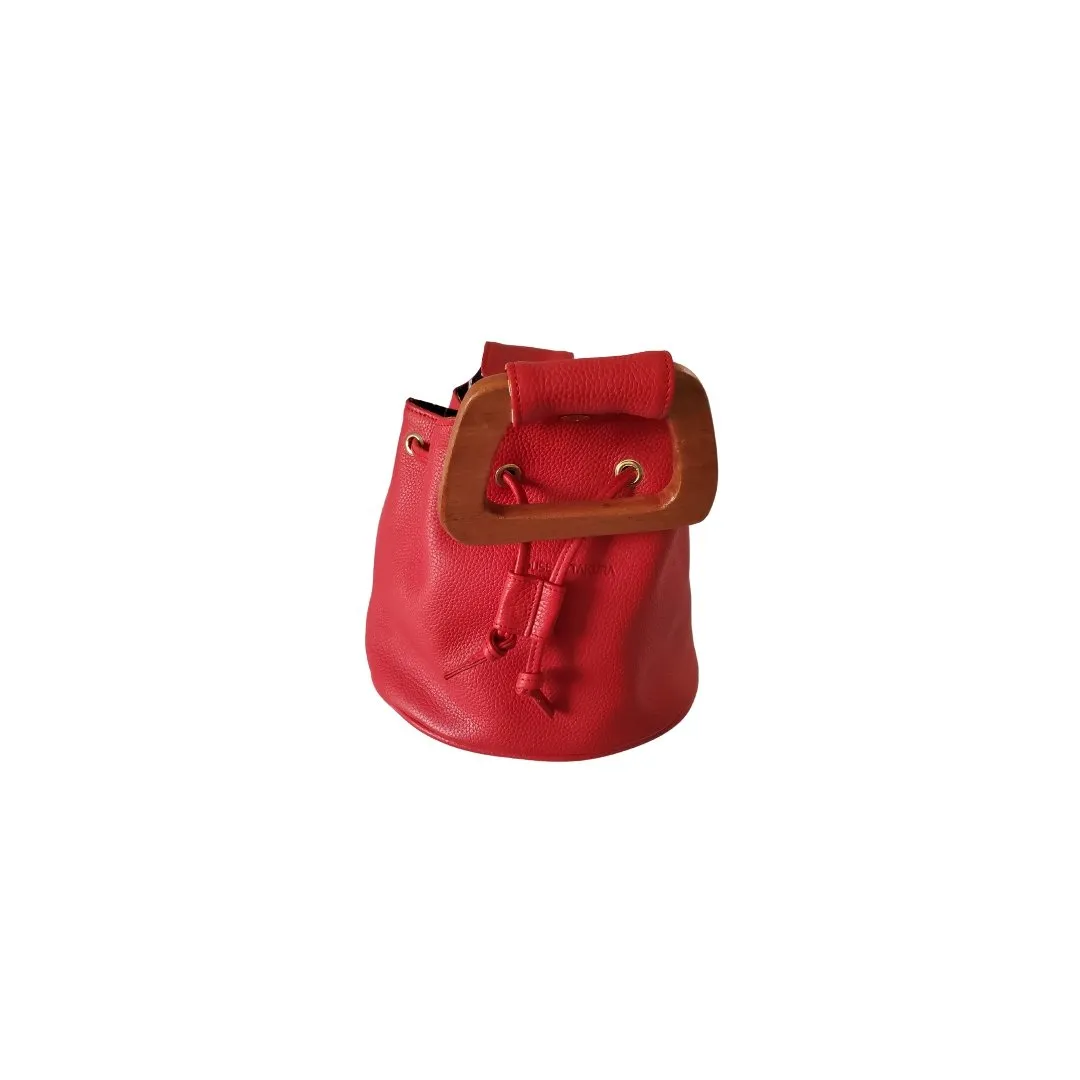 LiT Bag - All Leather Exterior - Red