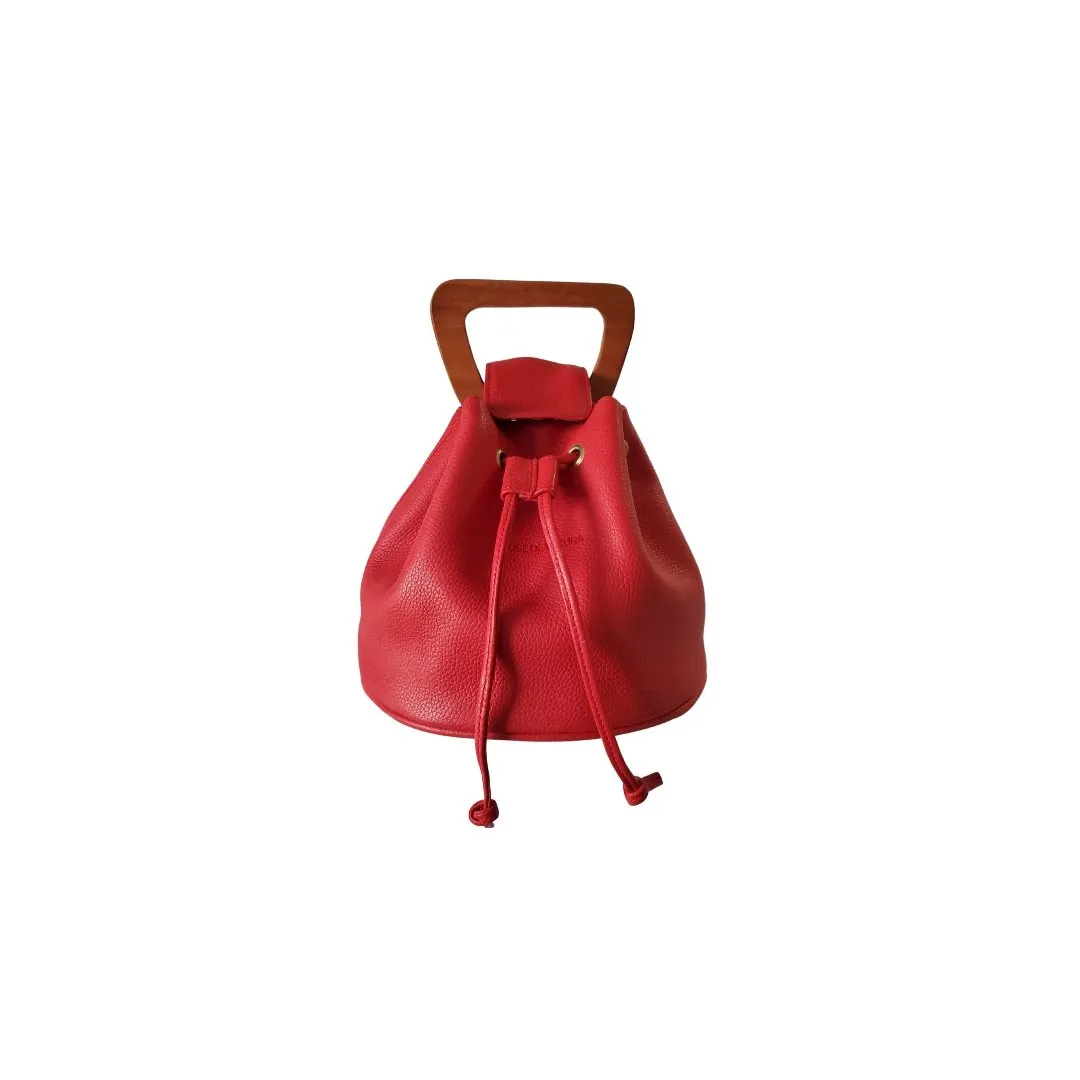 LiT Bag - All Leather Exterior - Red