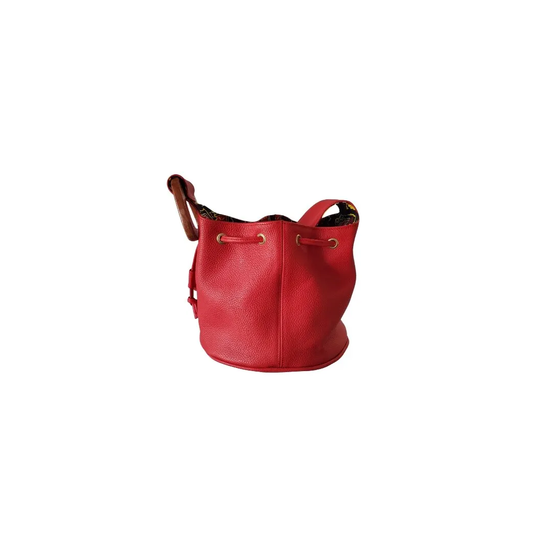 LiT Bag - All Leather Exterior - Red