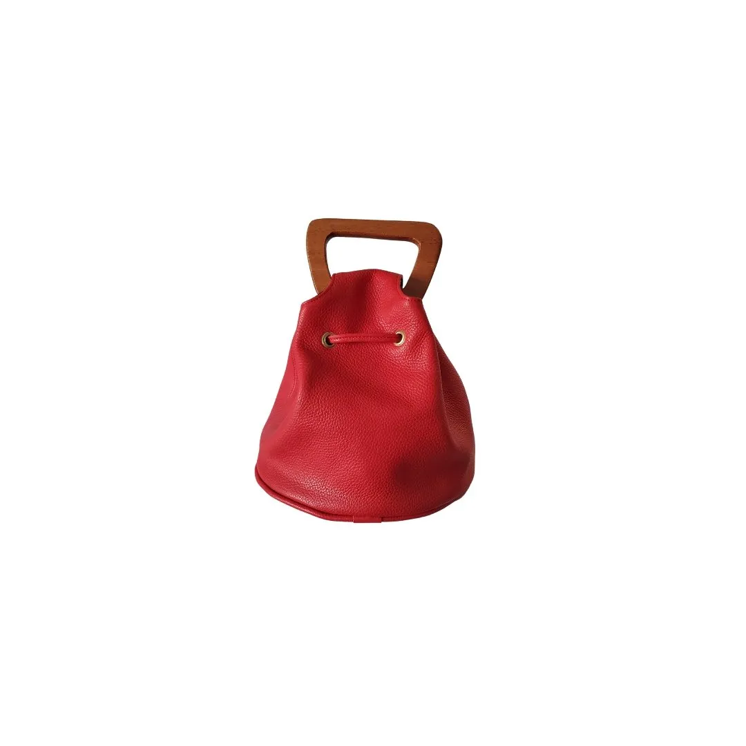 LiT Bag - All Leather Exterior - Red