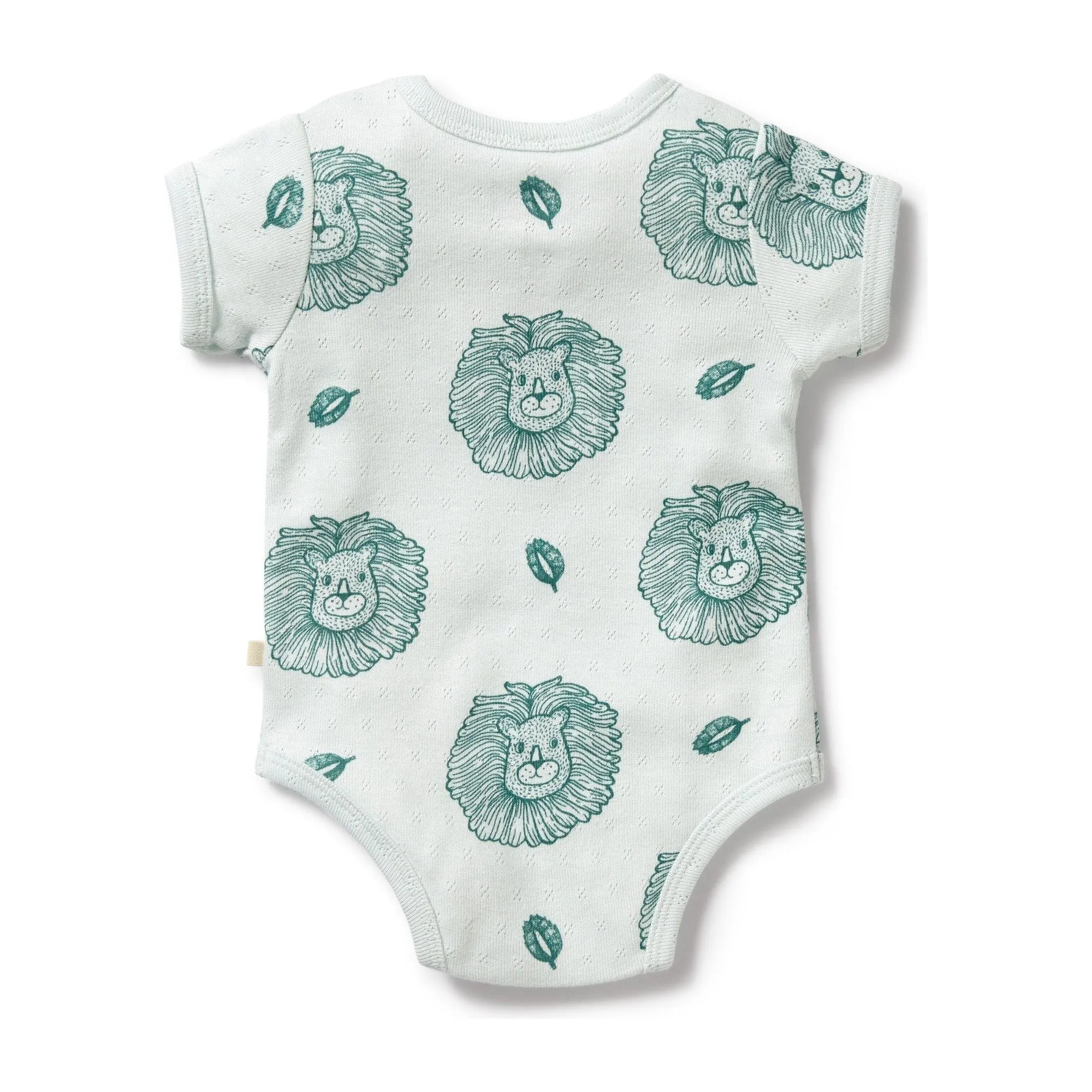 Little Lion Organic Pointelle Bodysuit