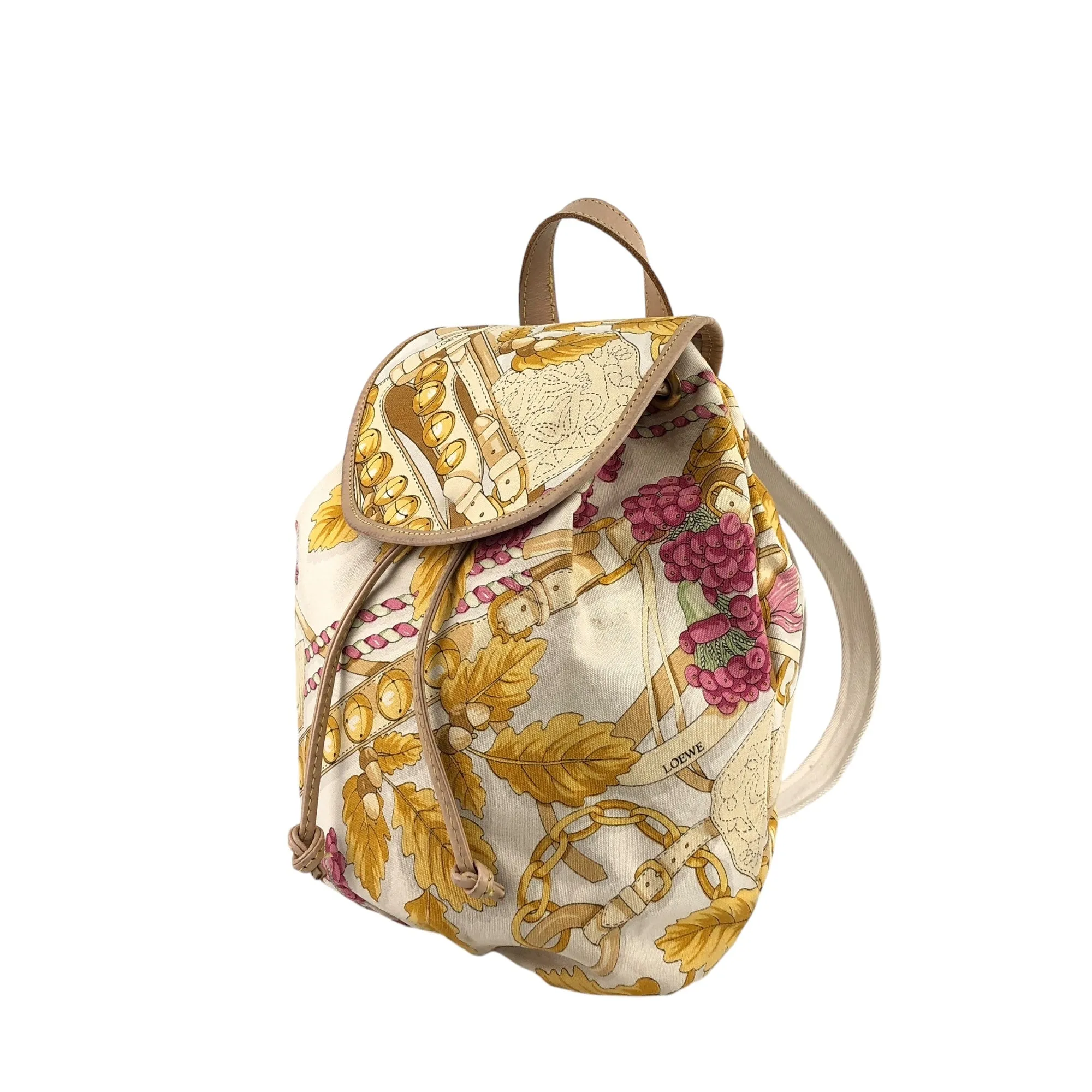 LOEWE Backpack Beige Vintage ygyegj