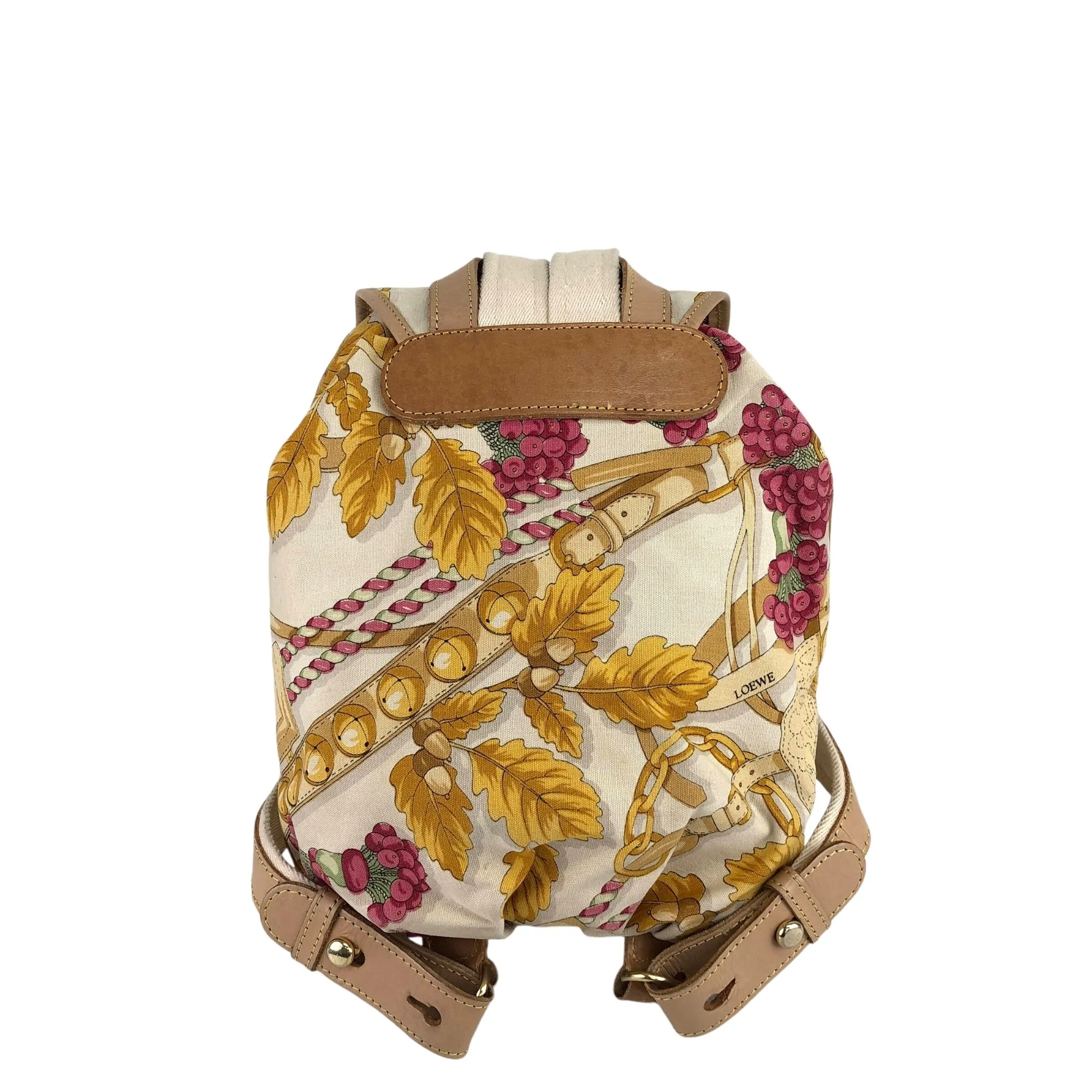 LOEWE Backpack Beige Vintage ygyegj
