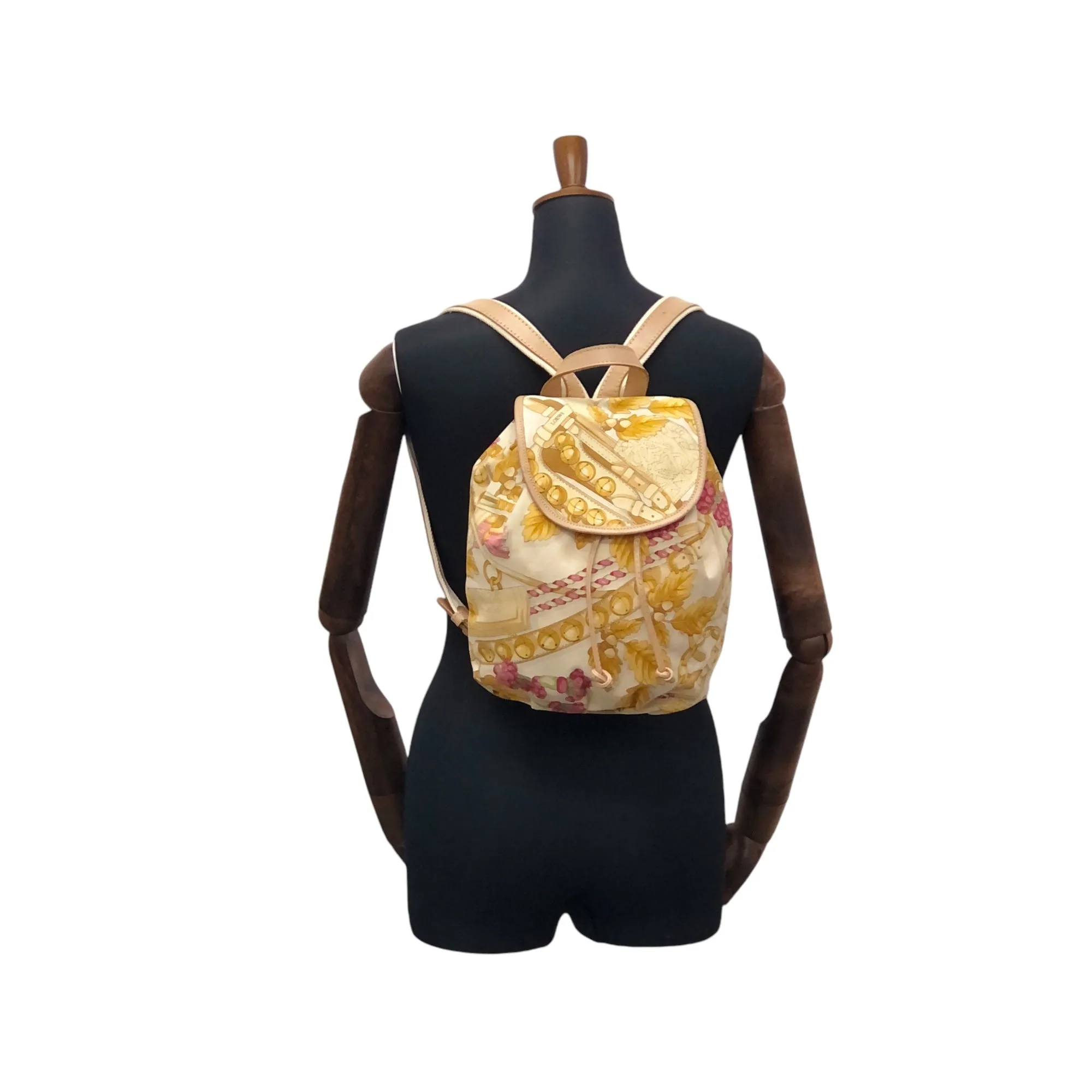 LOEWE Backpack Beige Vintage ygyegj