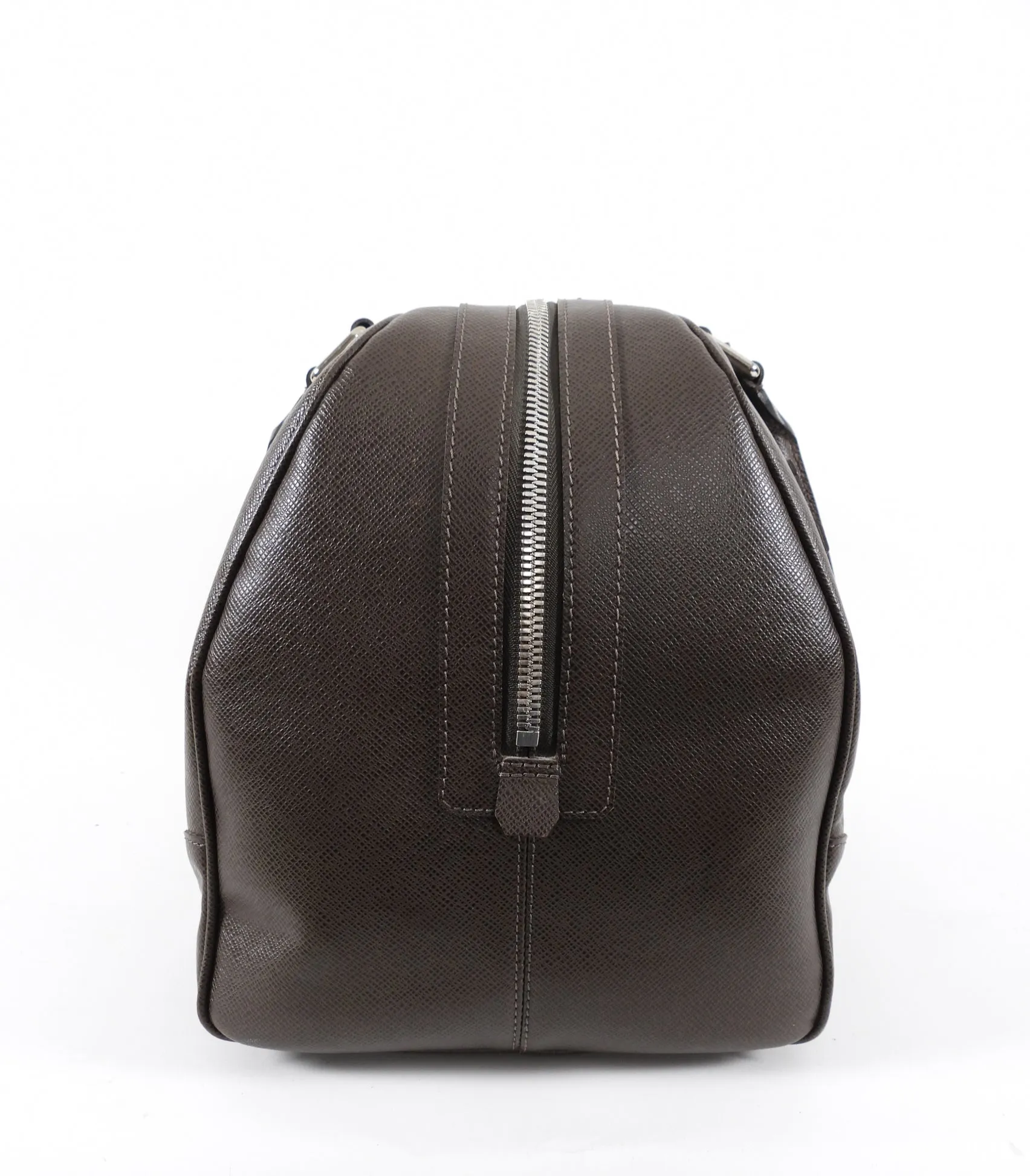 Louis Vuitton Brown Taiga Leather Stanislav Travel Duffle Bag