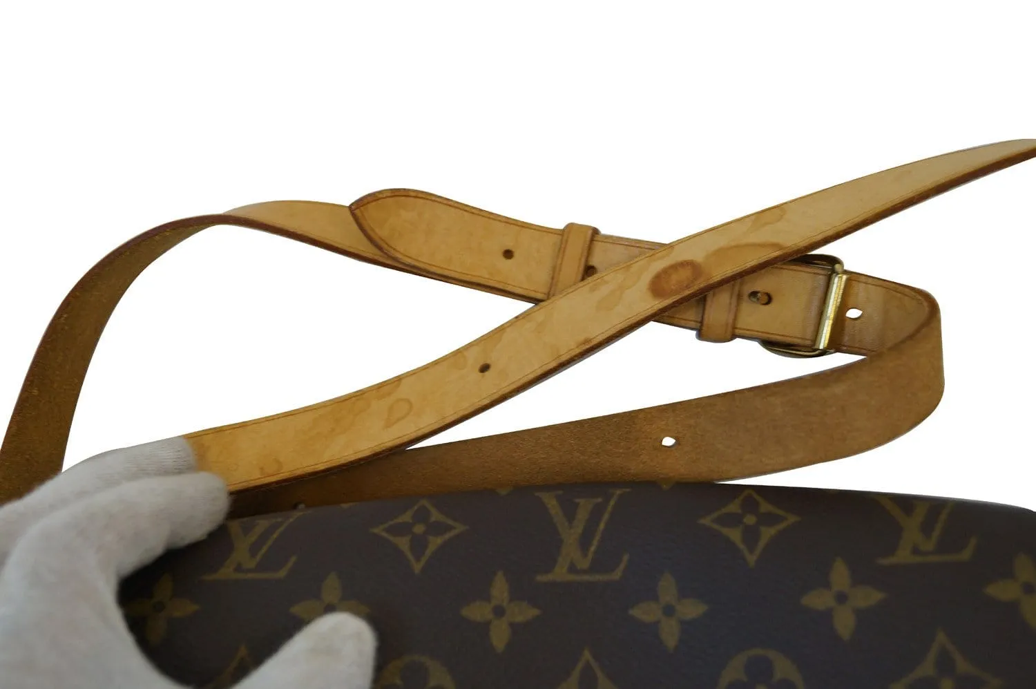 Louis Vuitton Cartouchiere GM Monogram Shoulder Handbag