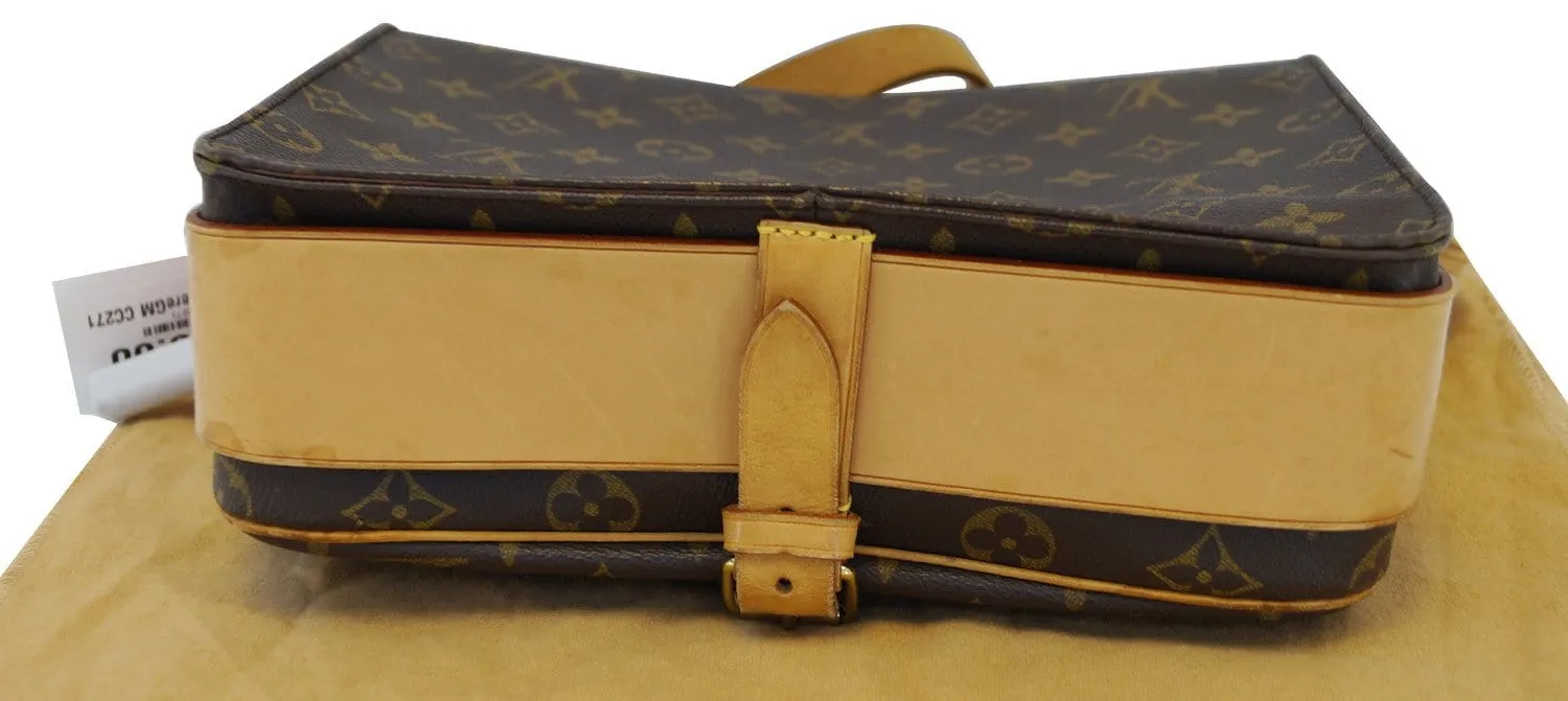 Louis Vuitton Cartouchiere GM Monogram Shoulder Handbag