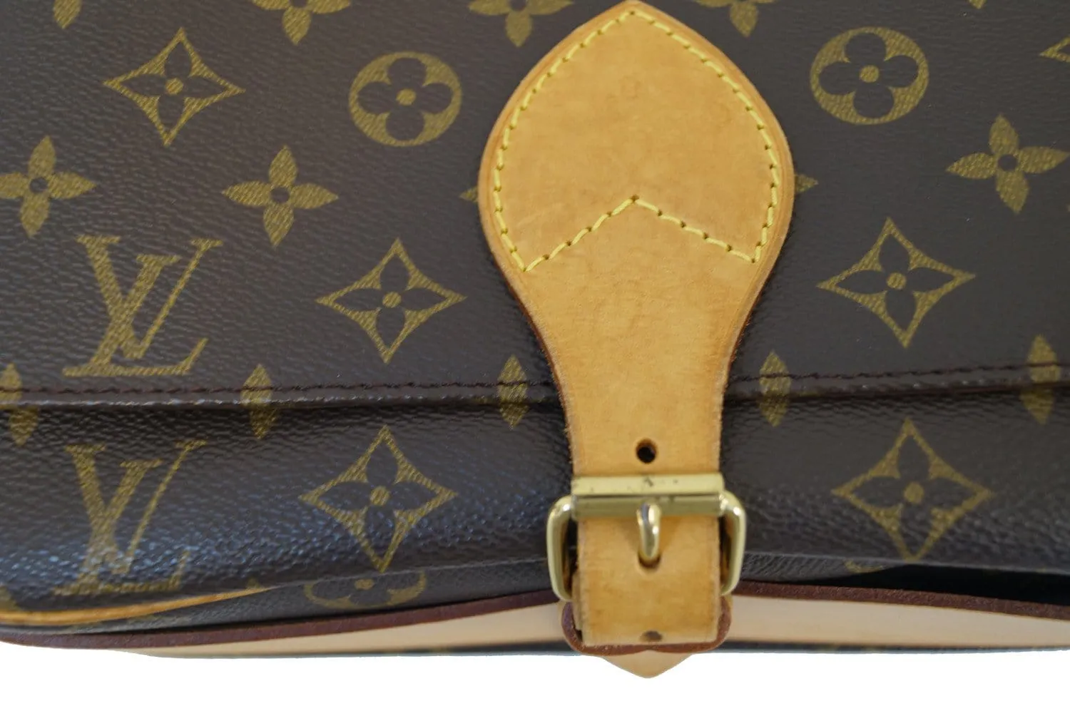 Louis Vuitton Cartouchiere GM Monogram Shoulder Handbag
