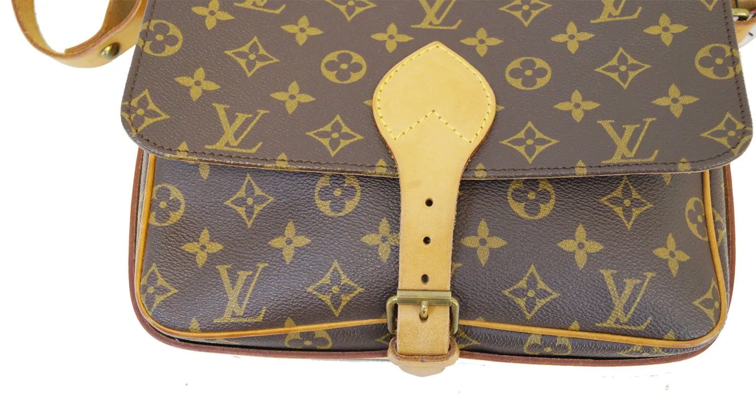 LOUIS VUITTON Cartouchiere GM Monogram Shoulder Handbag
