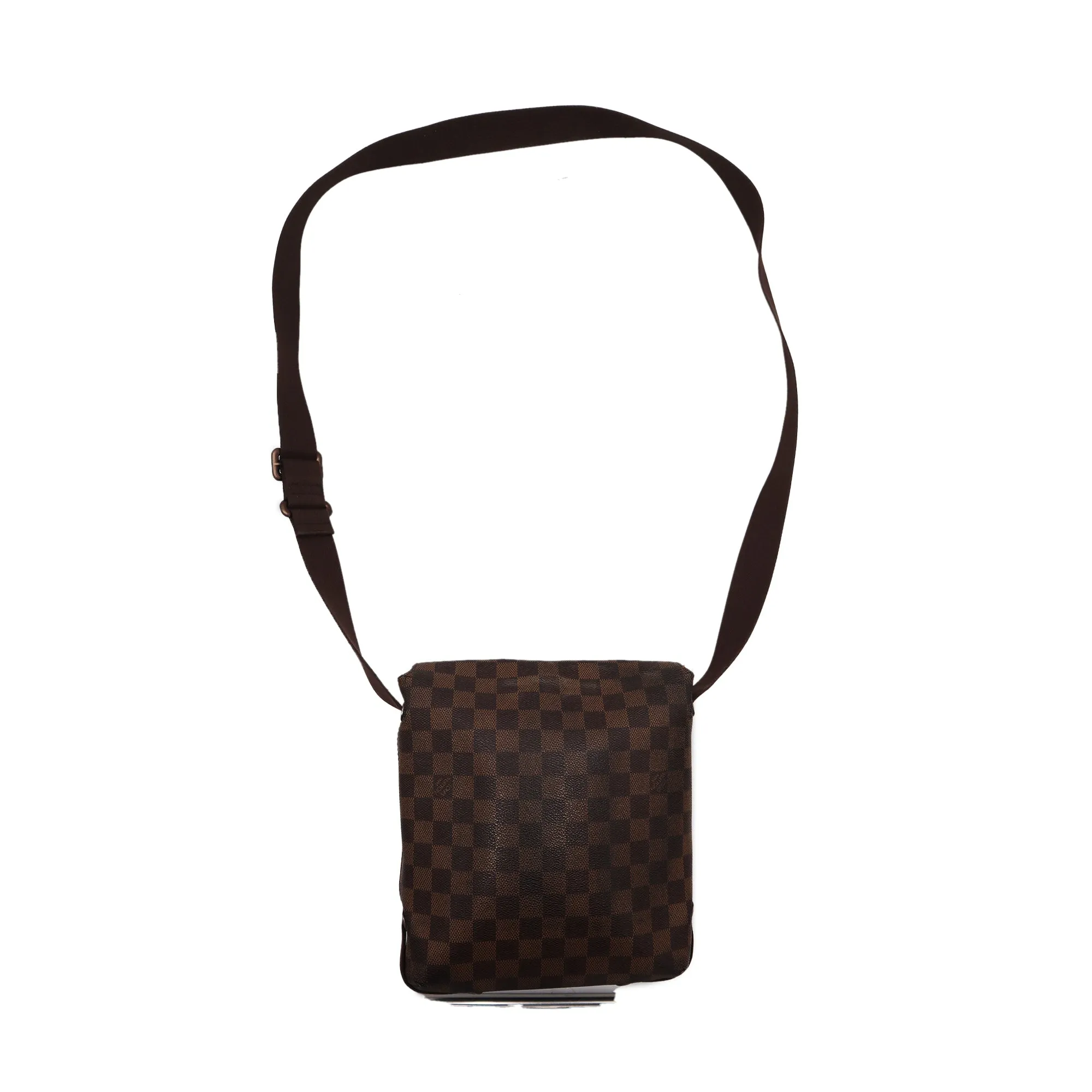 Louis Vuitton Damier Ebene Canvas Brooklyn PM Messenger Bag SR5008