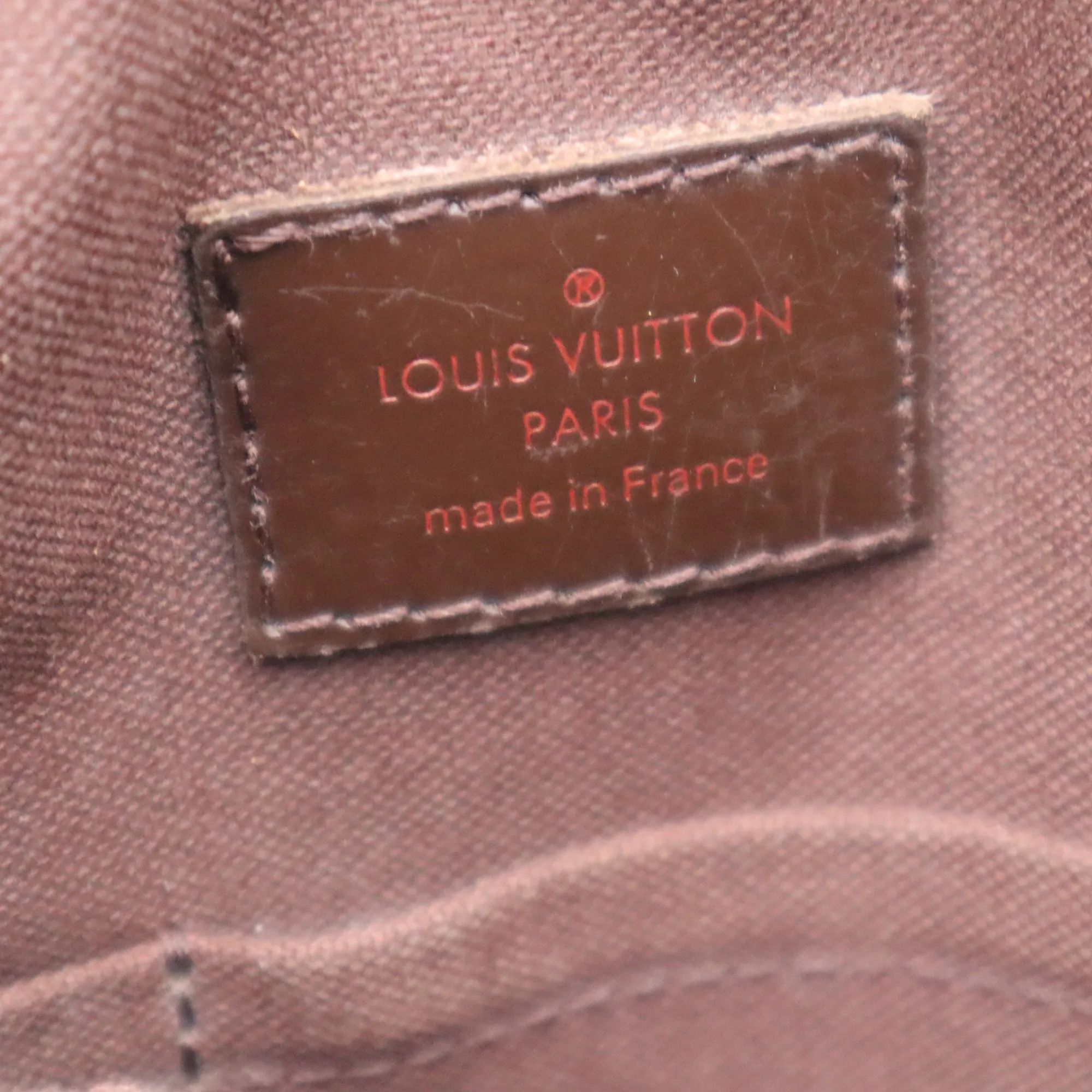 Louis Vuitton Damier Ebene Canvas Brooklyn PM Messenger Bag SR5008