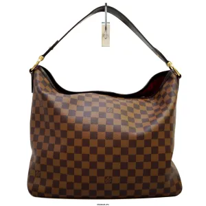 LOUIS VUITTON Damier Ebene Delightful MM NM Hobo Bag
