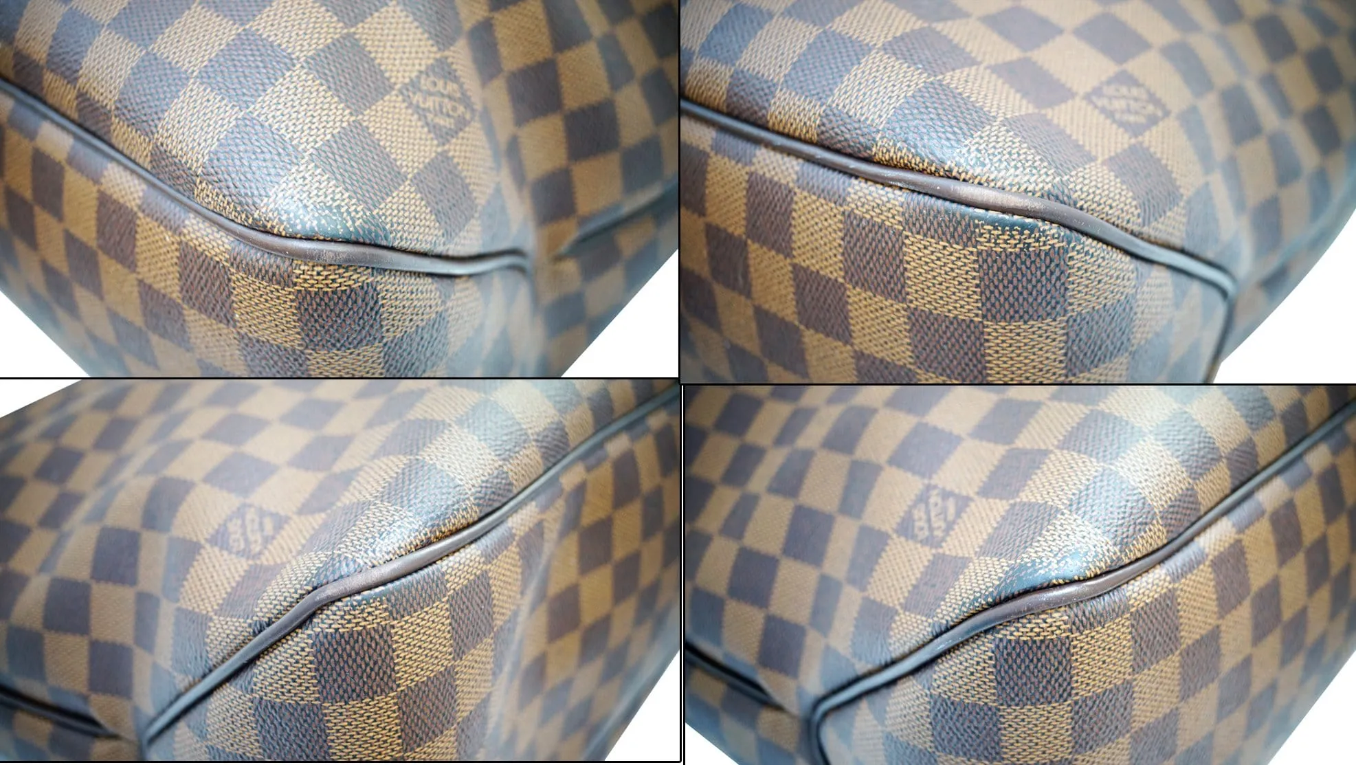 LOUIS VUITTON Damier Ebene Delightful MM NM Hobo Bag