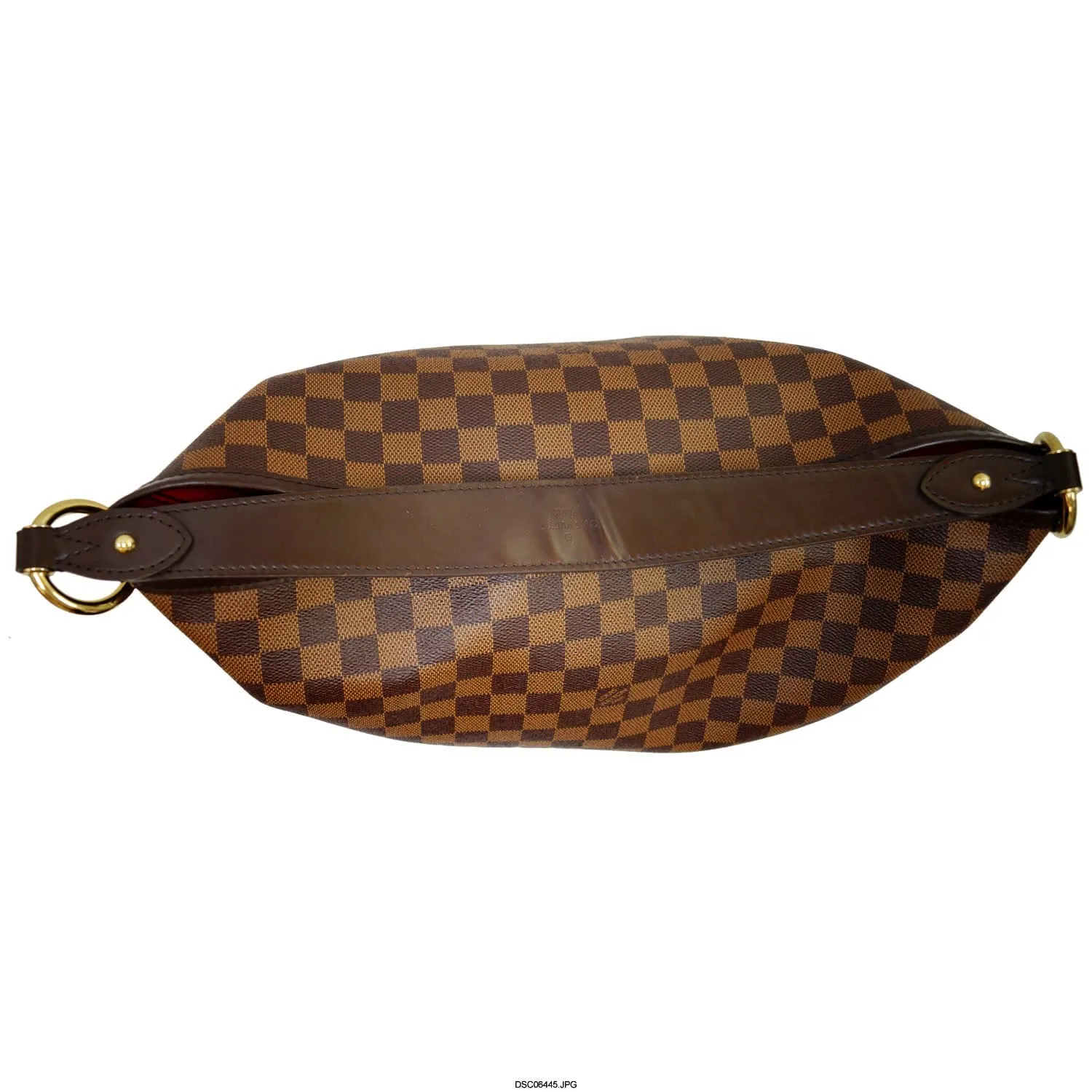 LOUIS VUITTON Damier Ebene Delightful MM NM Hobo Bag