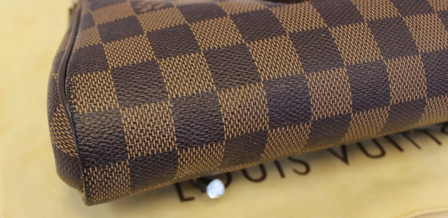 LOUIS VUITTON Damier Ebene Eva Accessories Pouch Crossbody Bag
