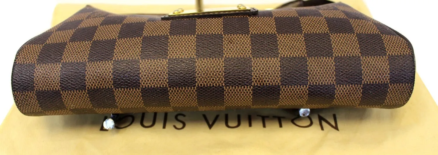 LOUIS VUITTON Damier Ebene Eva Accessories Pouch Crossbody Bag