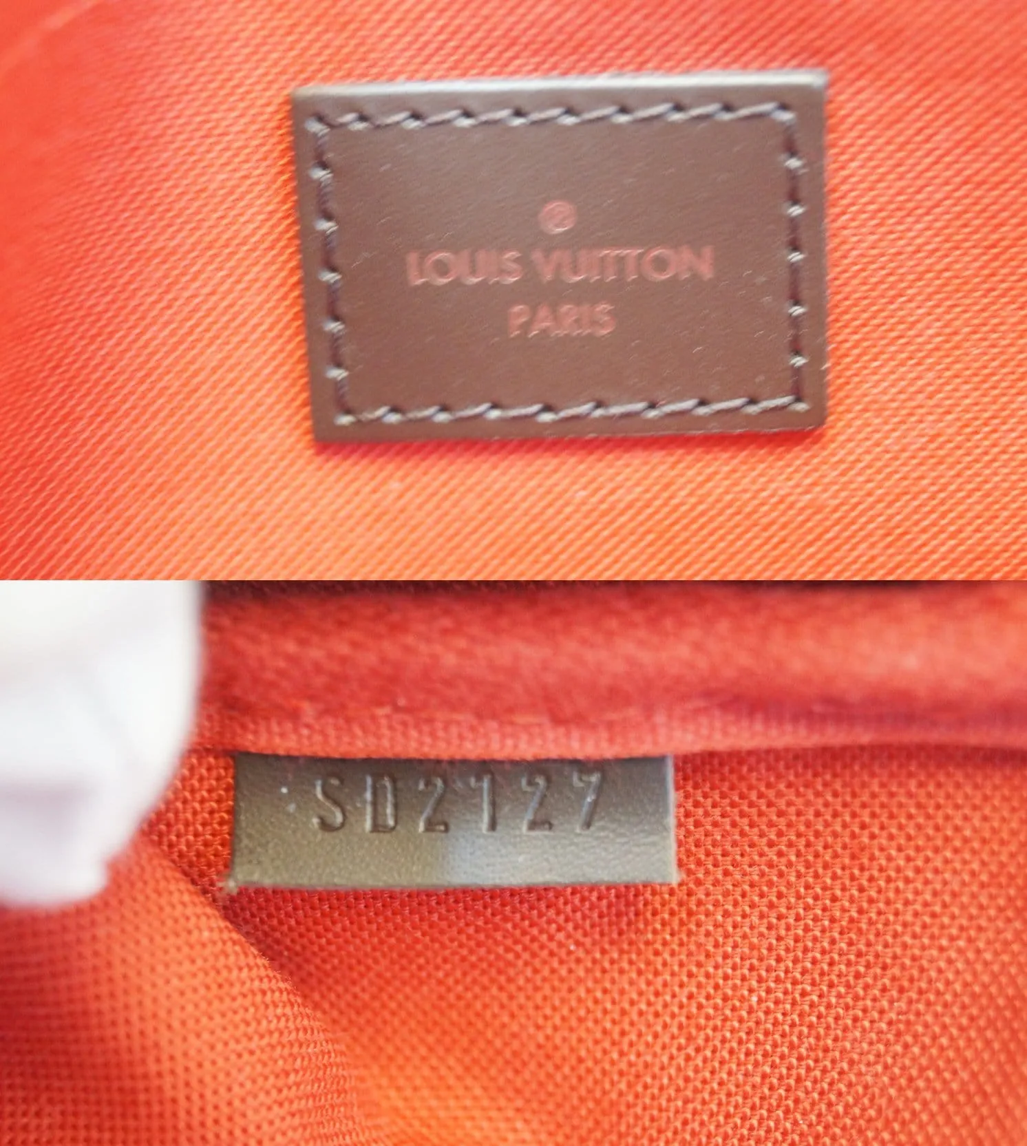 LOUIS VUITTON Damier Ebene Favorite PM Crossbody Bag